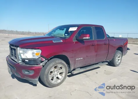 2019 Ram 1500 Big Horn/Lone Star z USA, uszkodzony, nr VIN 1C6RREBTXKN847932